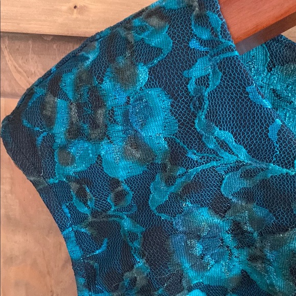 Ann Taylor Blue and Black Peplum Blouse - Picture 3 of 14